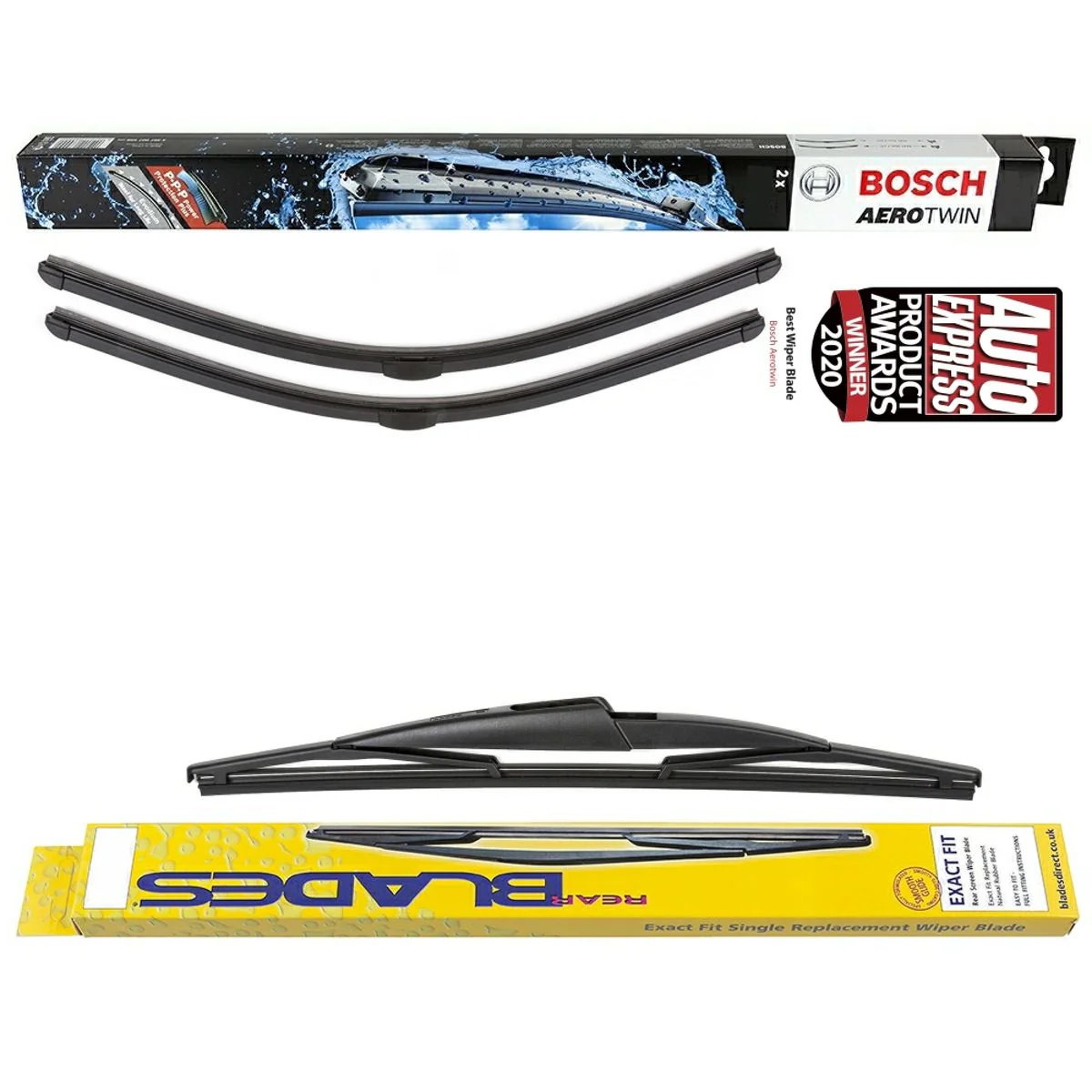 Renault Modus MPV 2005 to 2012 Windscreen Wiper Blades